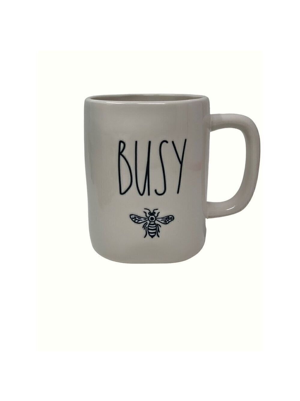 Rae Dunn Busy Bee Mug Large Coffee Cup Ceramic Magenta LL Farmhouse Gift 16oz - Picture 8 of 8
